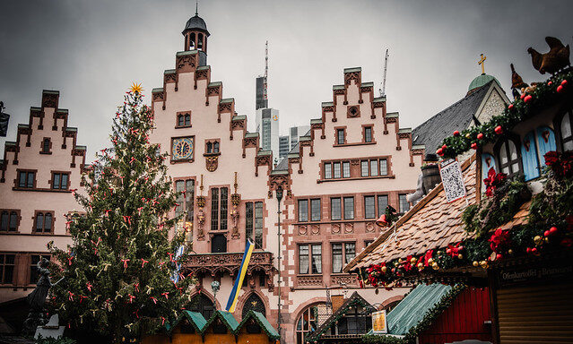 How Christmas Market in Frankfurt looks like