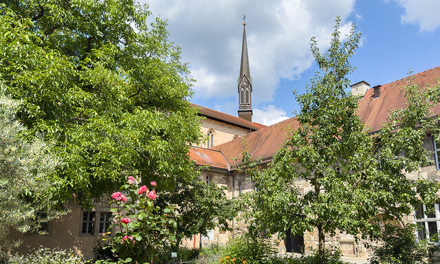 Blooming Esslingen in spring