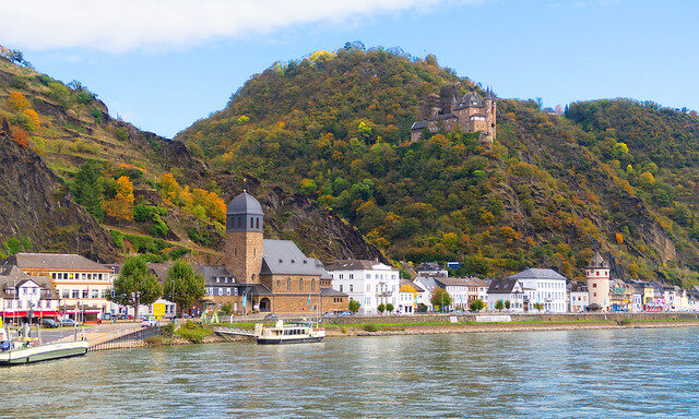 Rhine River views from the cruise