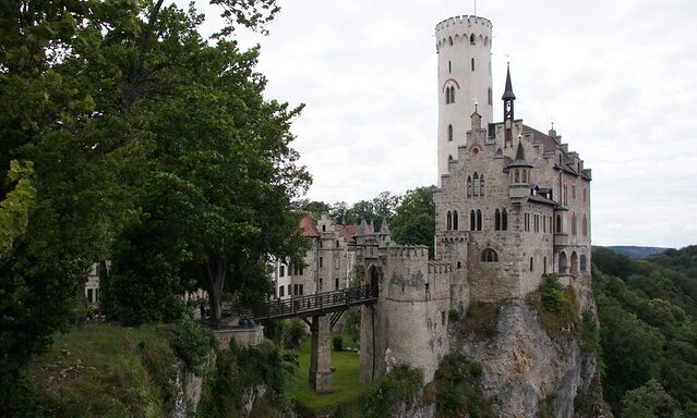Panorama of Lichtenstein Castle