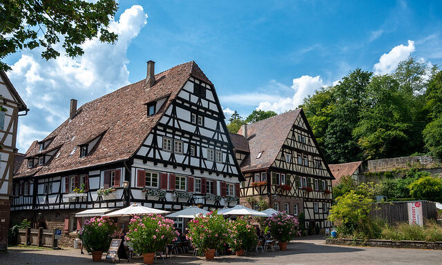 Cozy streets of Maulbronn